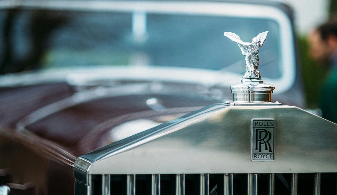 De oude Rolls-Royce die werd gestolen