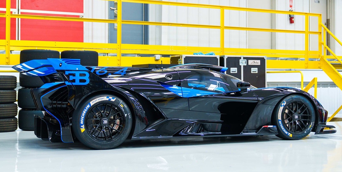 De Bugatti Bolide die naar de veiling gaat