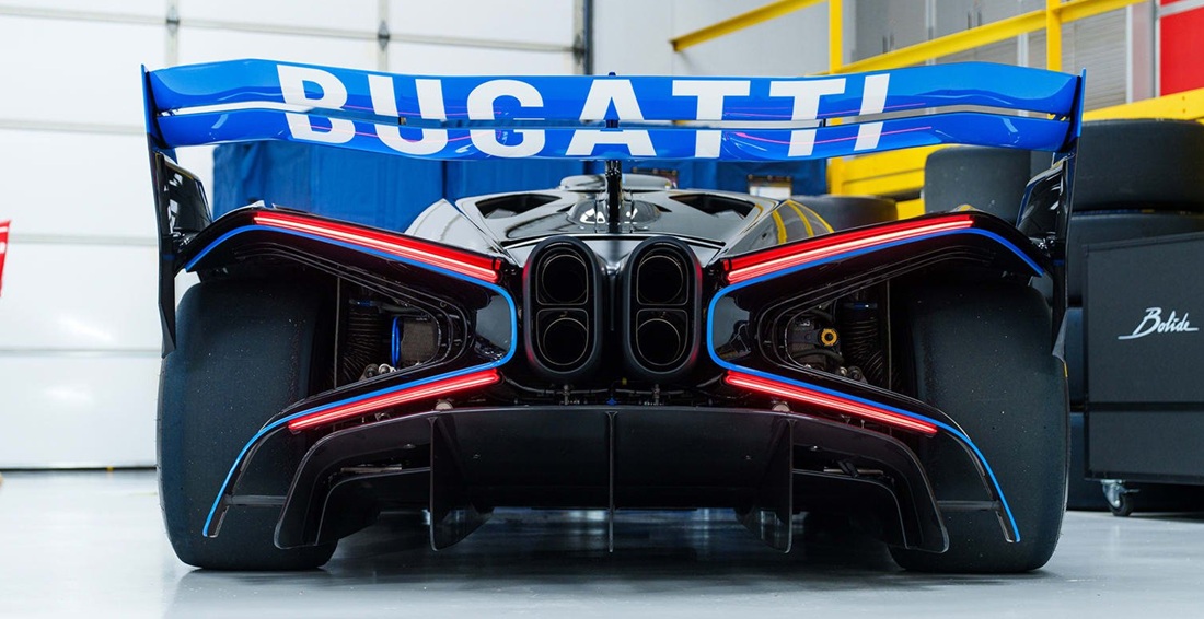 De Bugatti Bolide die naar de veiling gaat