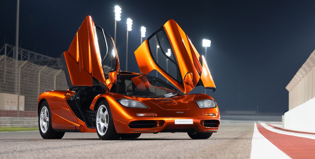De oranje McLarens