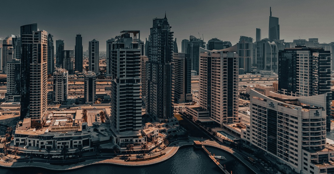 Dubai, alwaar de verkoop woningen bijzonder goed loopt
