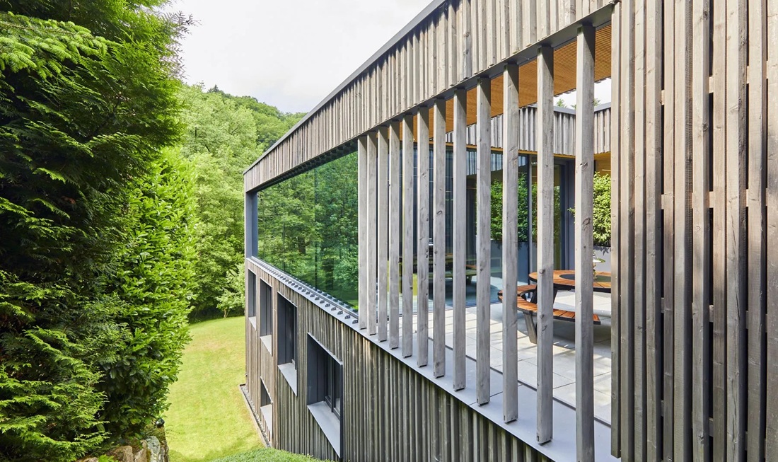 De minimalistische villa in Luxemburg