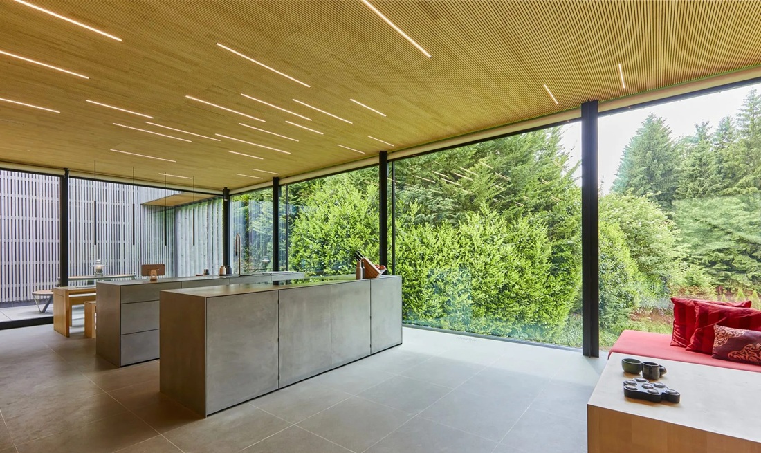 De minimalistische in villa Luxemburg