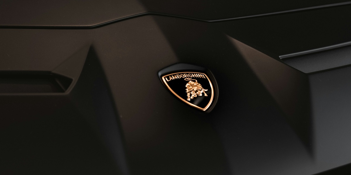 Het logo waarover de Lamborghini's, die een Amerikaanse rapper zijn collega's gaf, beschikken