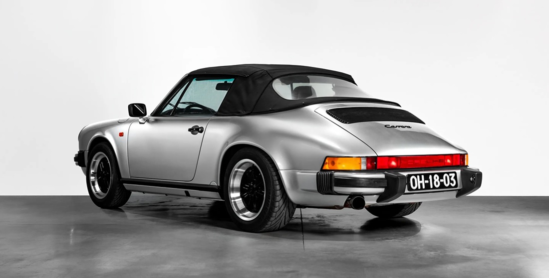 De Porsche 911 van Ayrton Senna